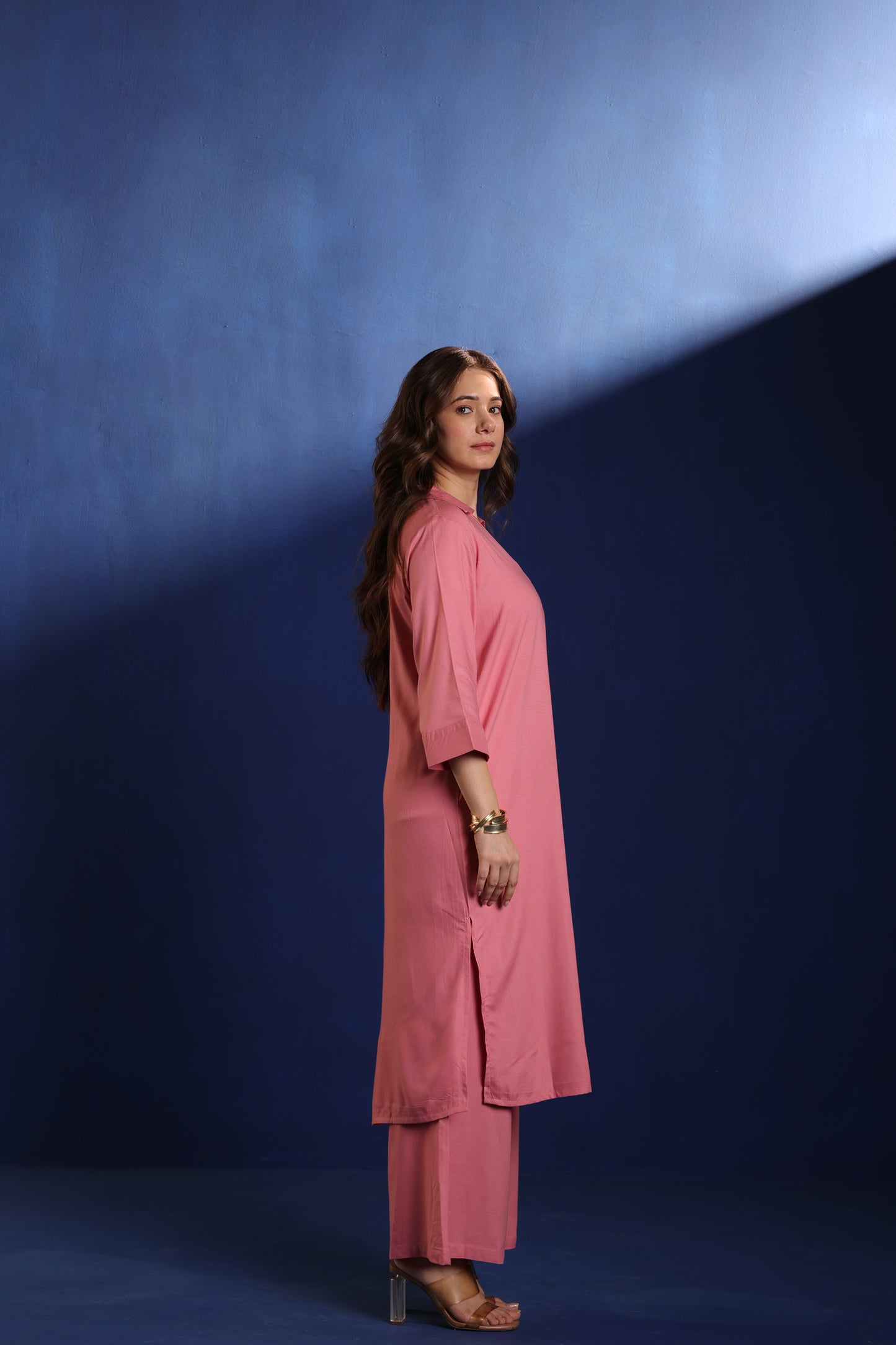 Pink Iris Co-ord Set