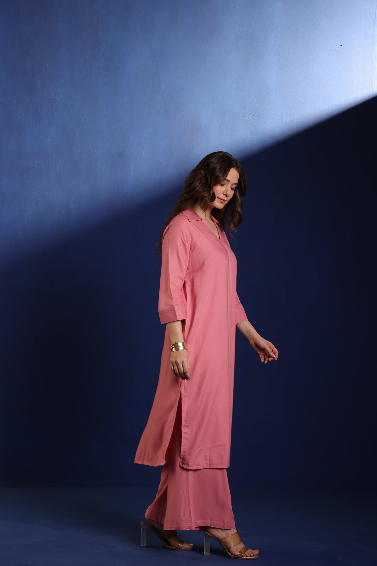 Pink Iris Co-ord Set