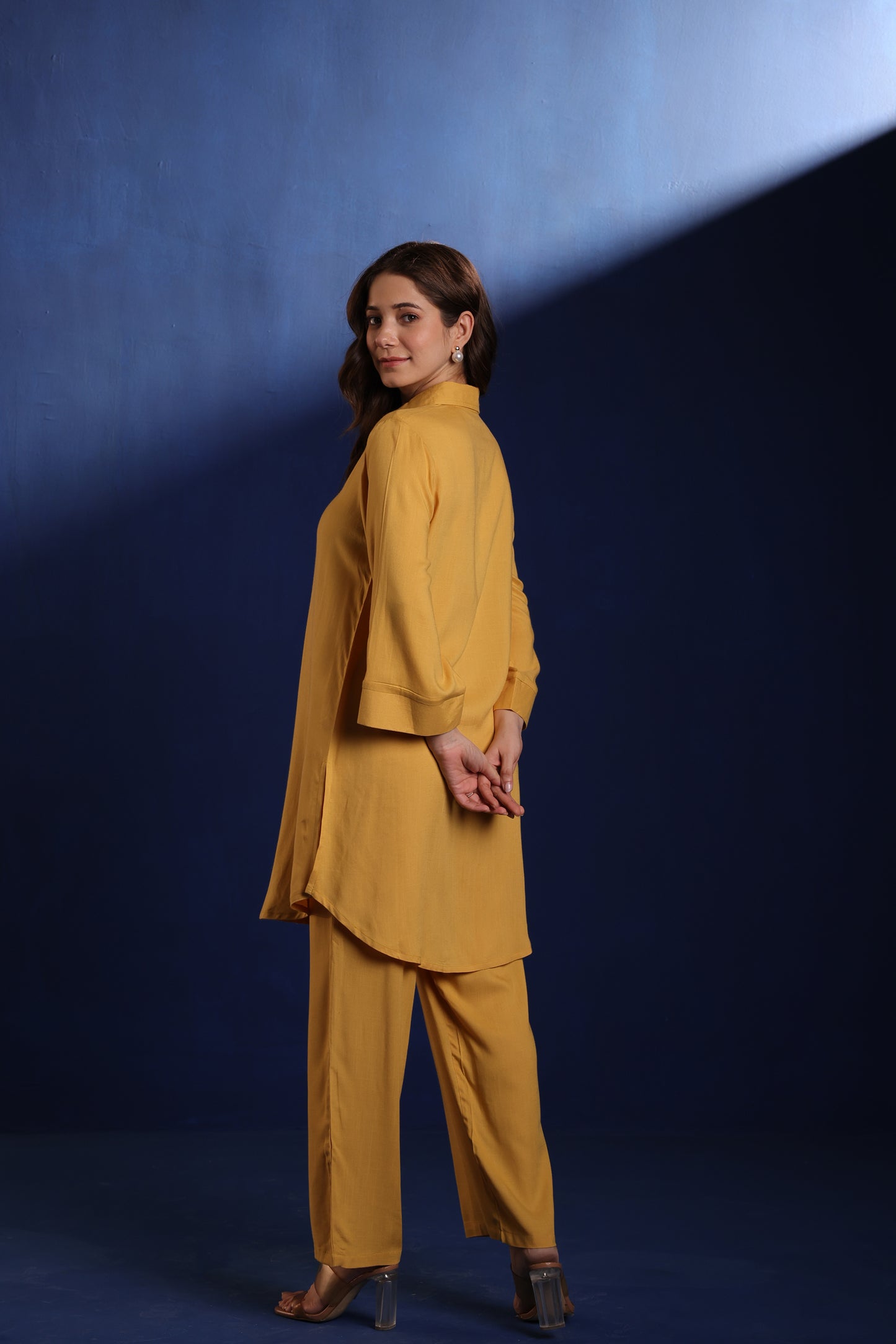 Mustard Amber Co-ord set