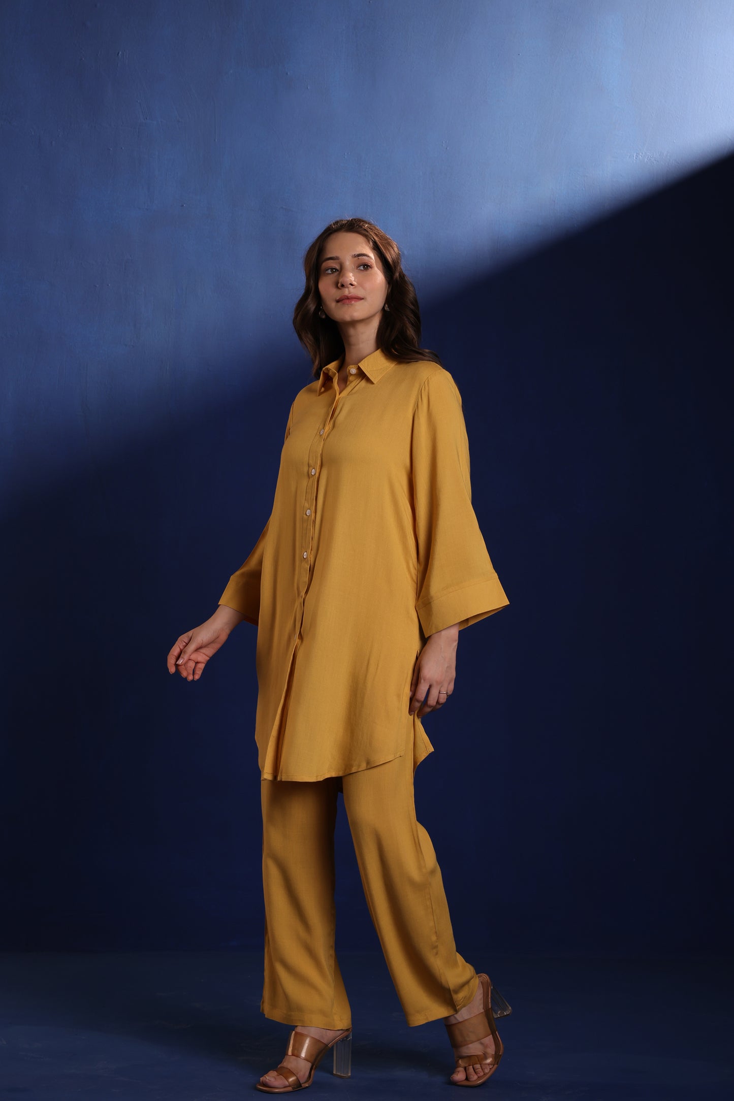Mustard Amber Co-ord set