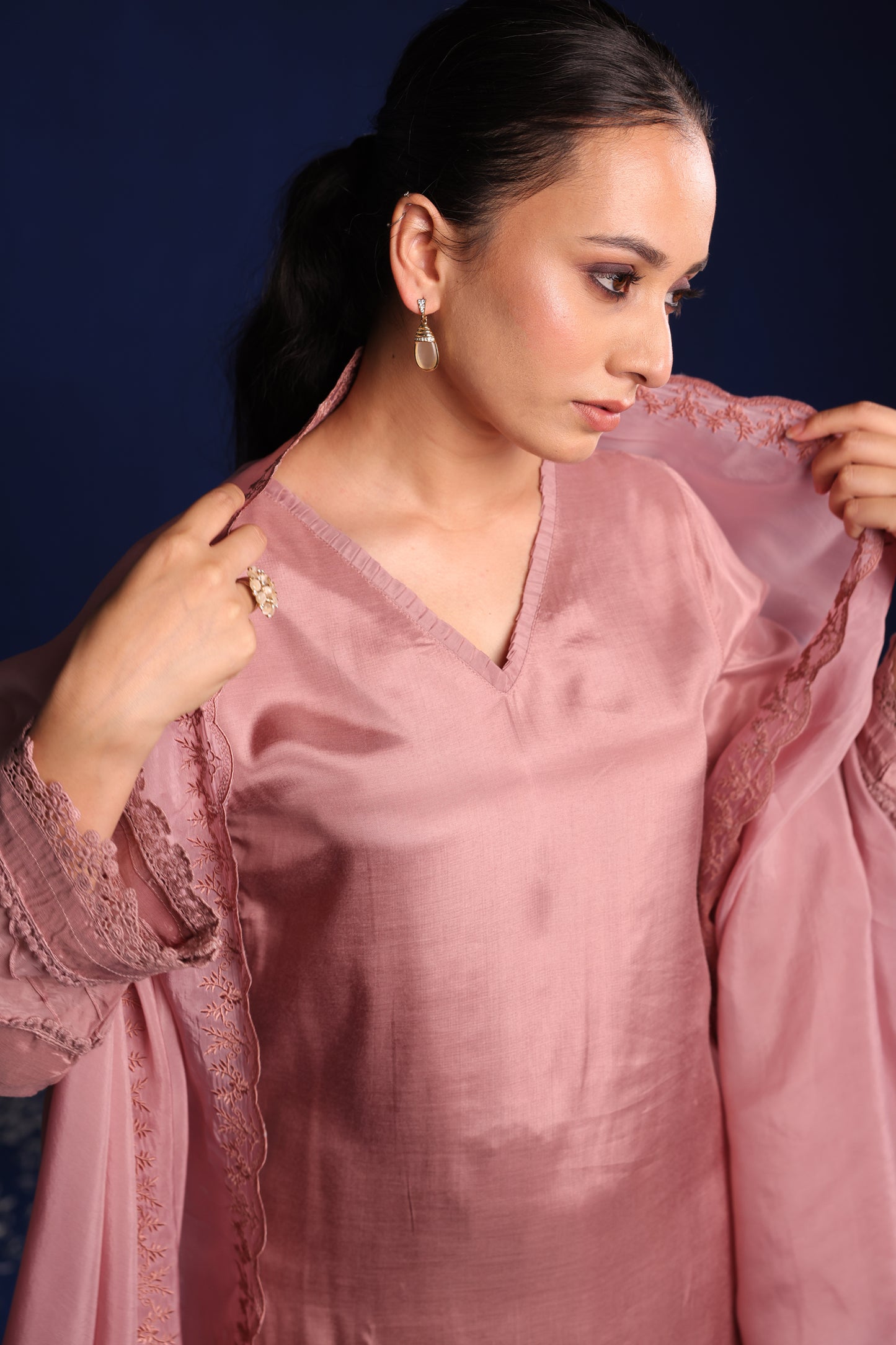 Mauve Mist Kurta Set