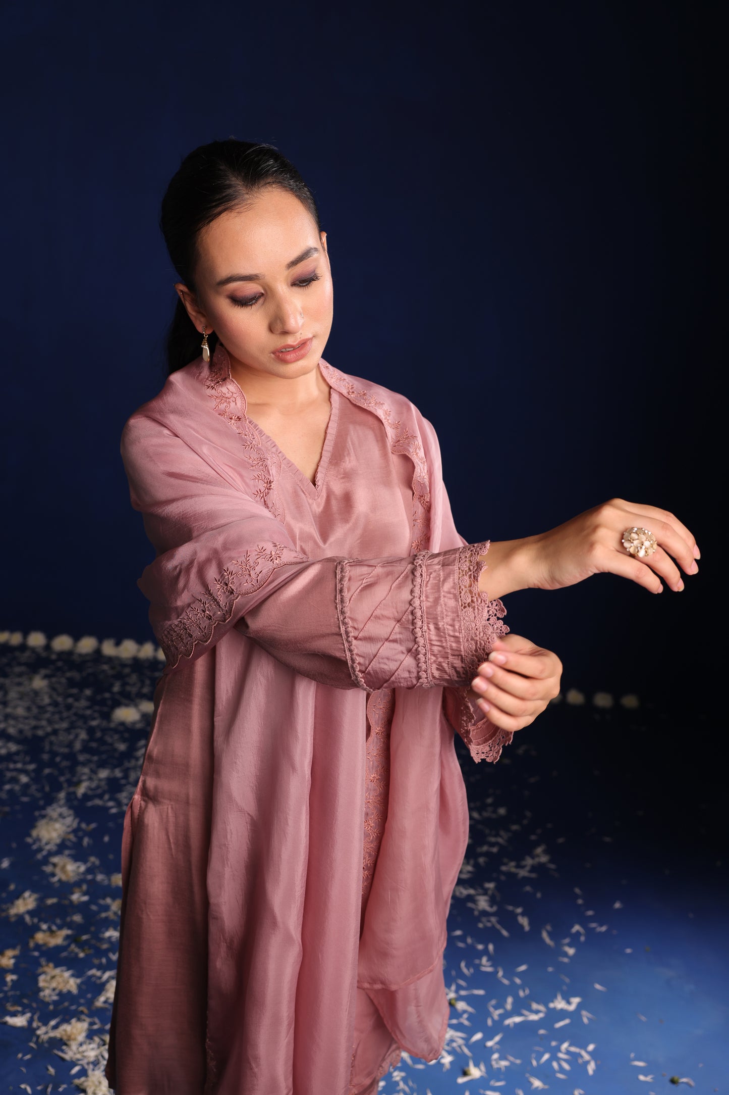 Mauve Mist Kurta Set