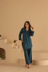 Teal Luna Co-ord Set