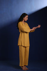 Mustard Luna Co-ord Set