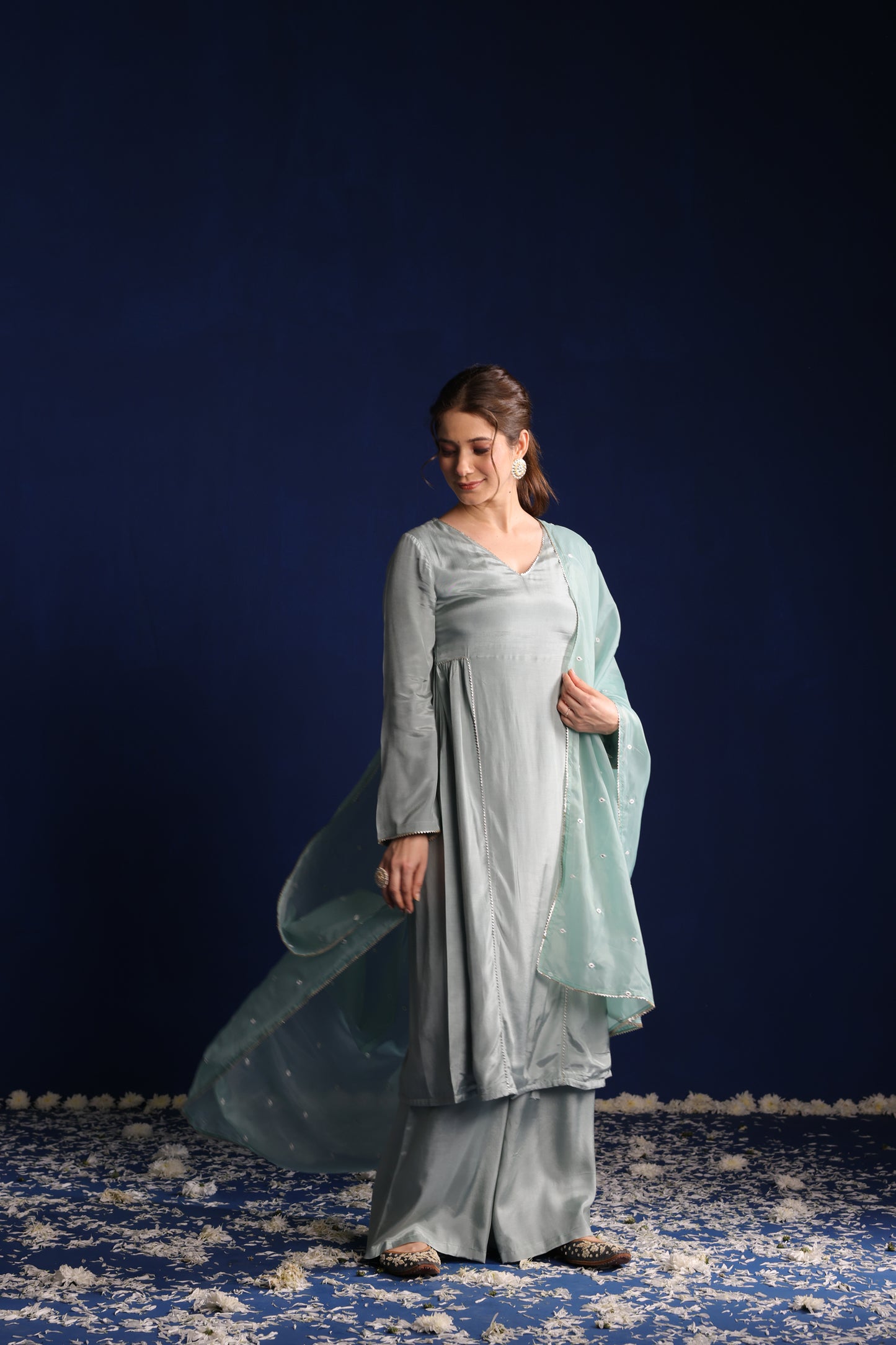 Celadon Grace Kurta set