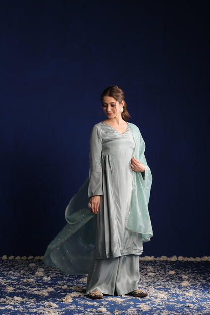 Celadon Grace Kurta set