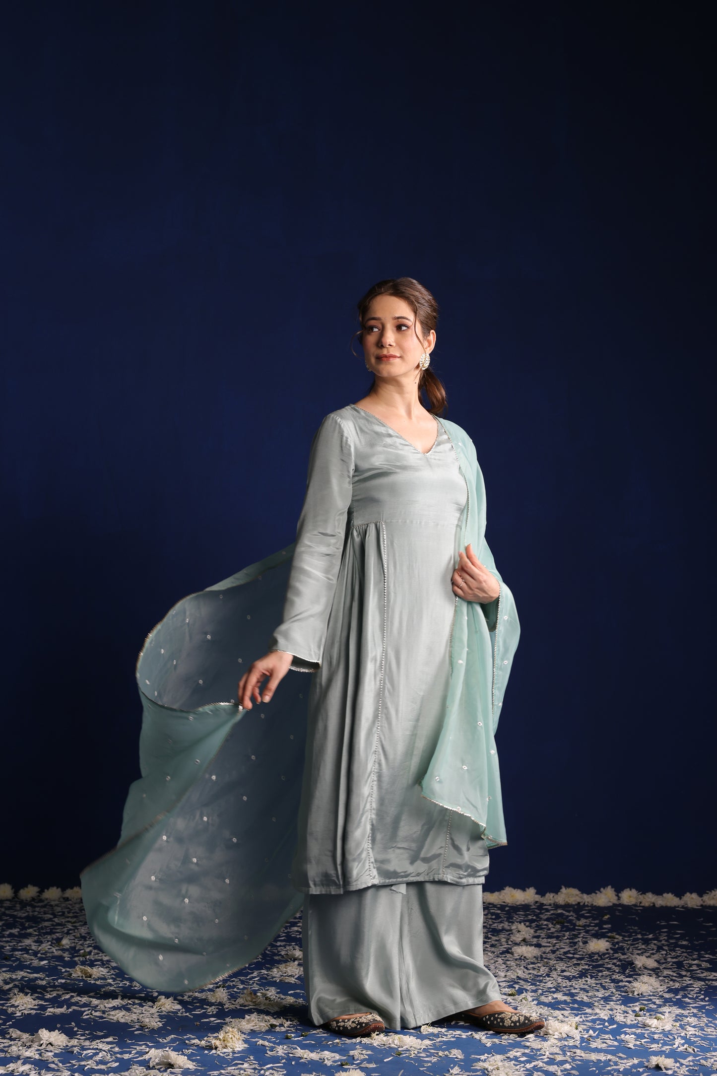 Celadon Grace Kurta set
