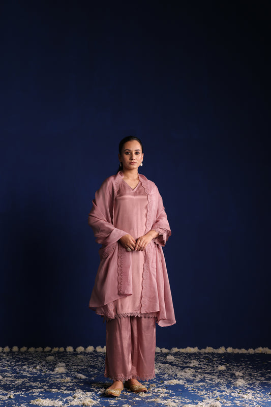Mauve Mist Kurta Set