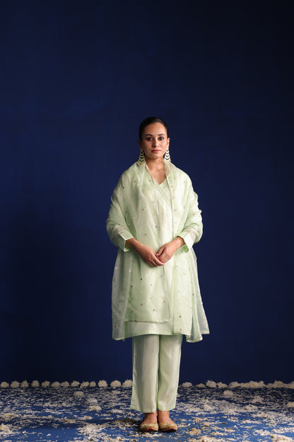 Green Serenity Kurta Set