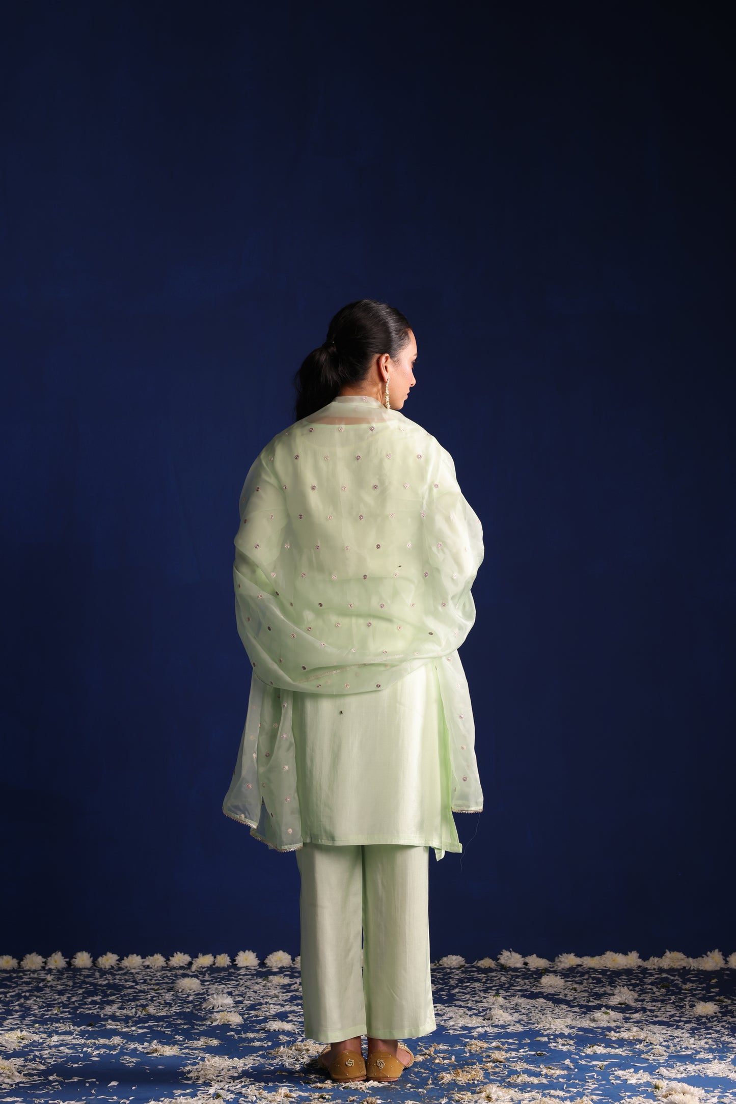 Green Serenity Kurta Set