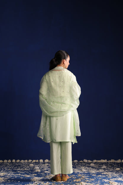 Green Serenity Kurta Set