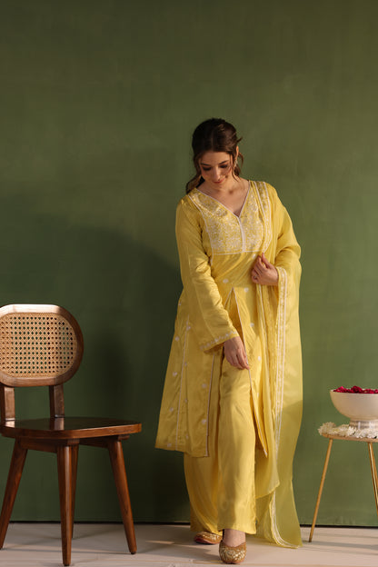 Yellow Bliss Kurta Set