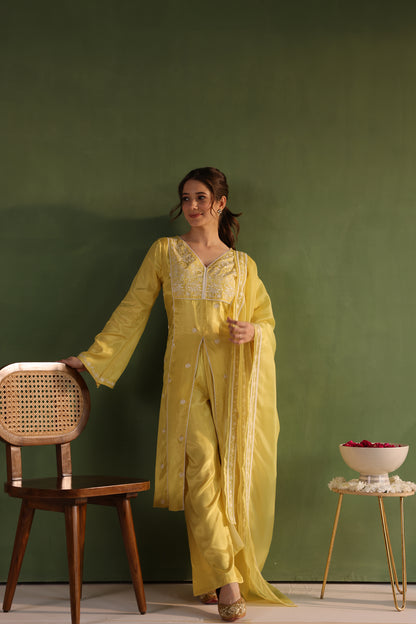 Yellow Bliss Kurta Set