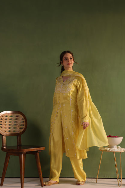 Yellow Bliss Kurta Set