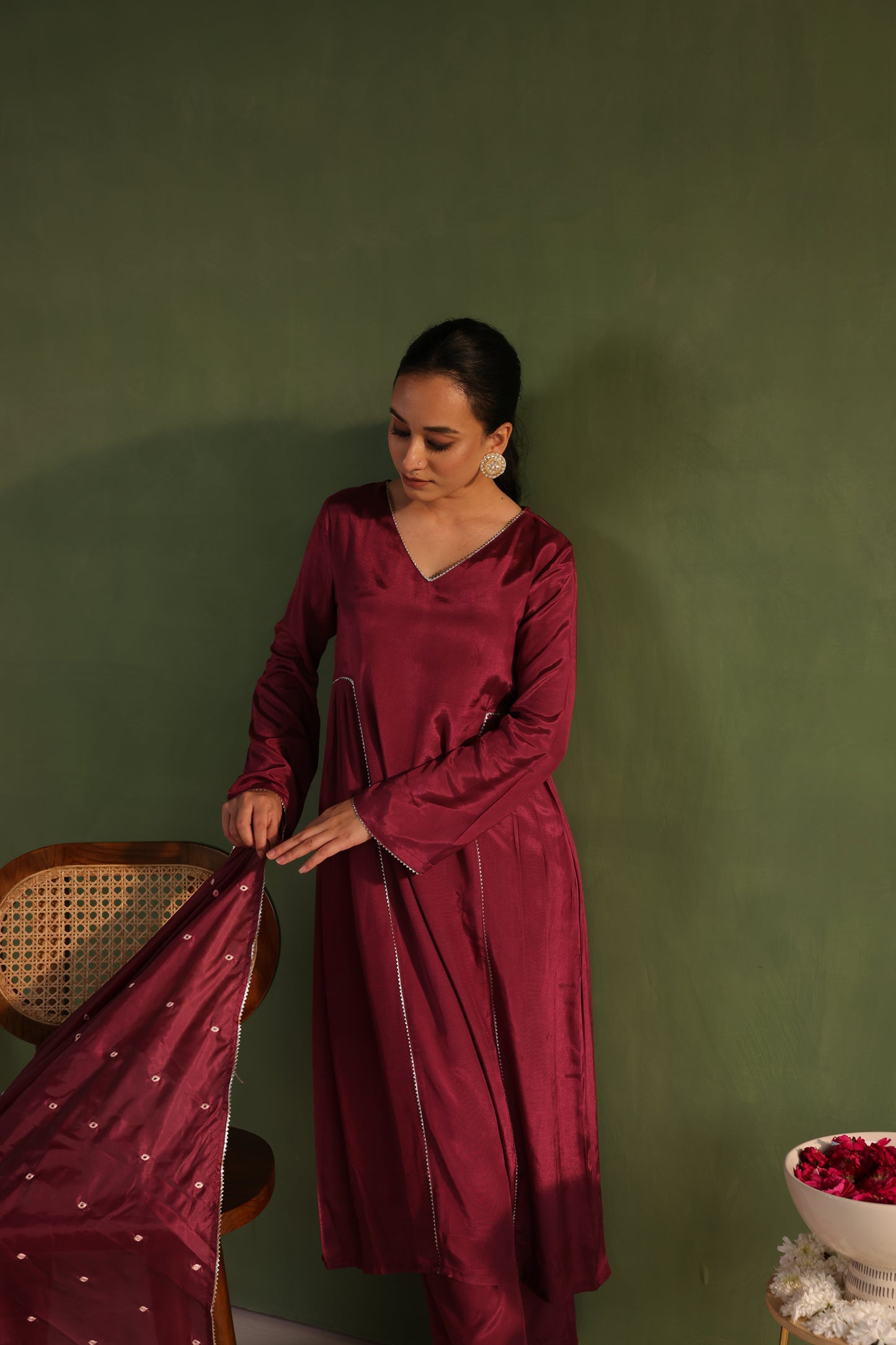 Plum Grace Kurta set