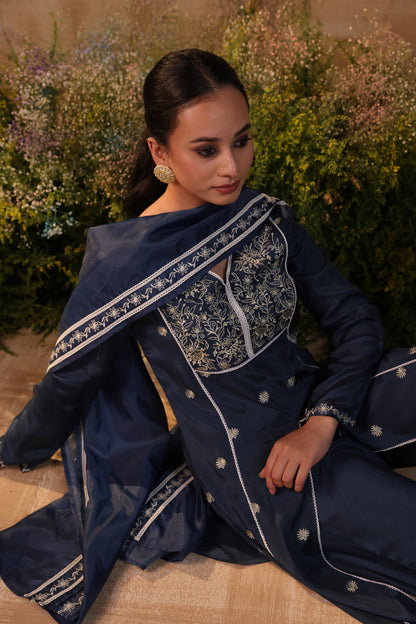 Blue Bliss Kurta set