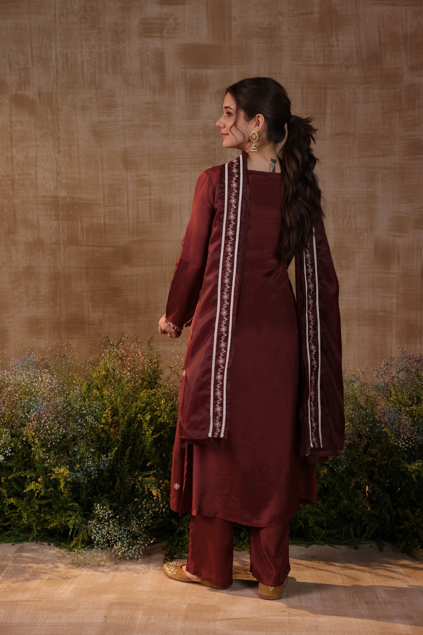 Brown Bliss Kurta Set