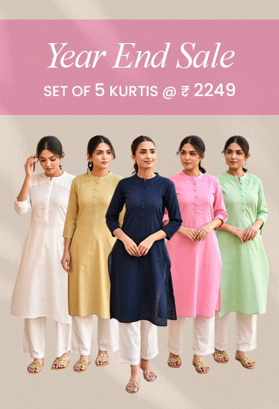 Buy 5 Kurtis @ 2249